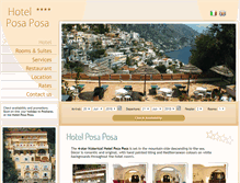 Tablet Screenshot of hotelposaposa.com
